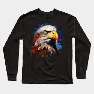 Patriotic Eagle Long Sleeve T-Shirt